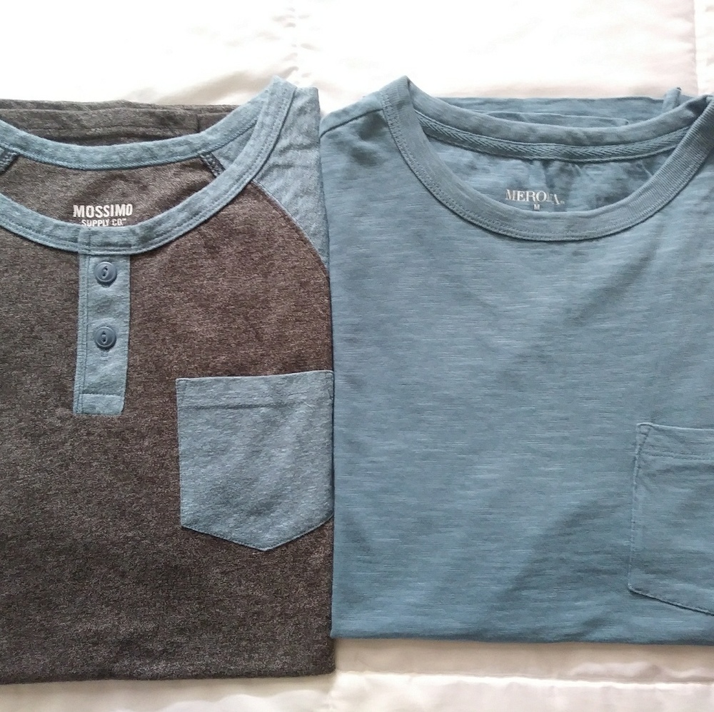 Mossimo and Merona Crew Neck Shirts (NWOT) Size M